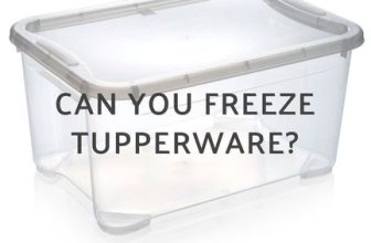 can you freeze tupperware